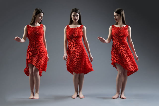 3D printed dress