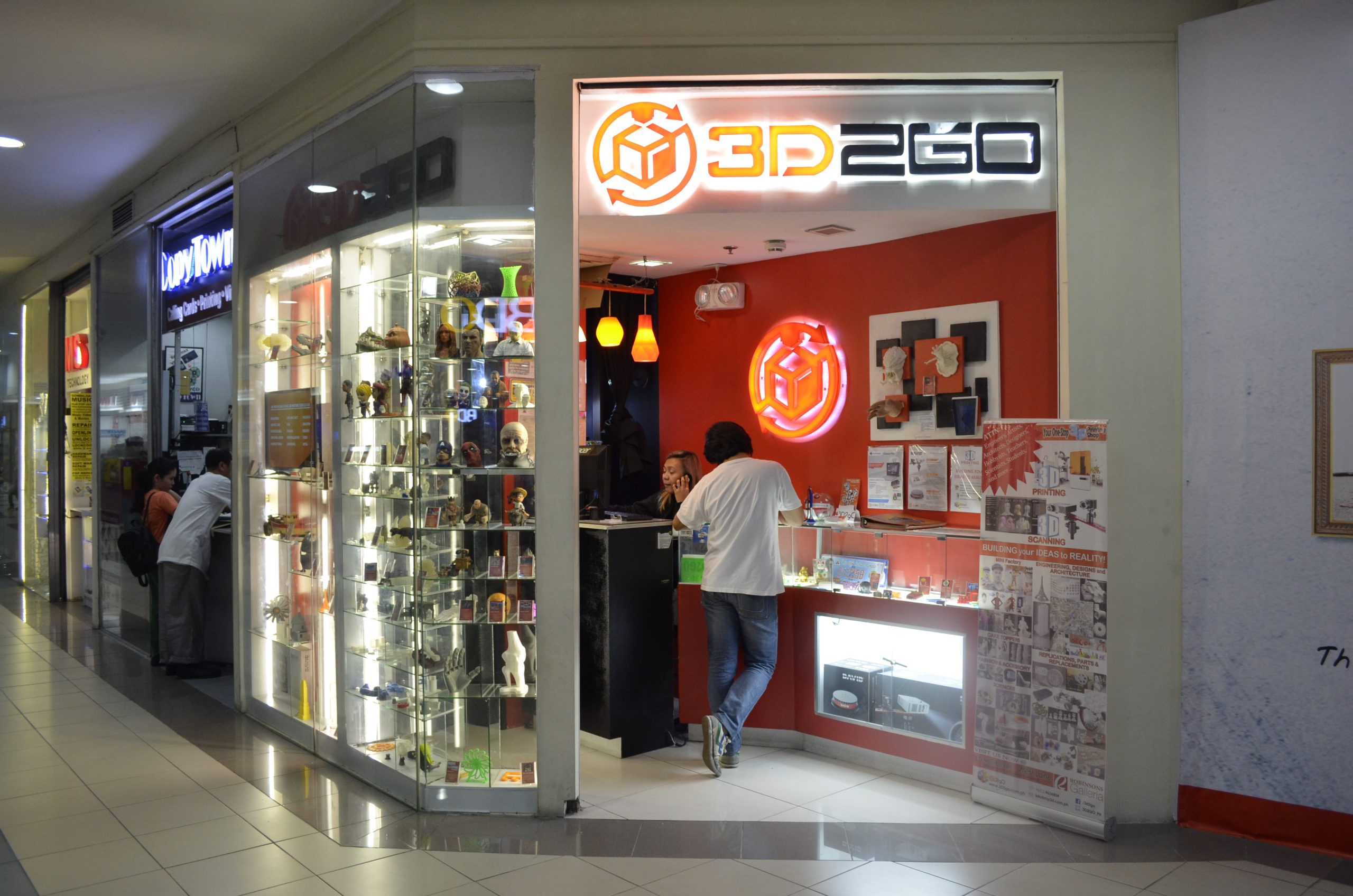 3D2GO Galleria branch