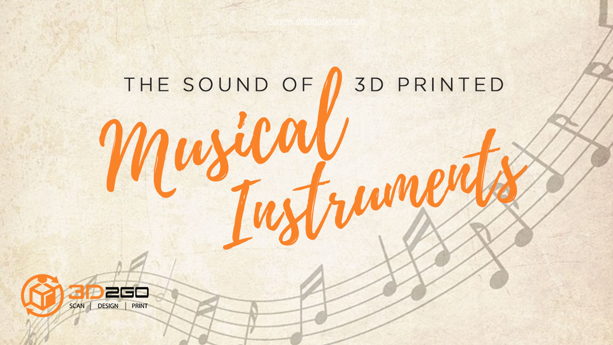 The Sound of 3D Printed Musical Instruments