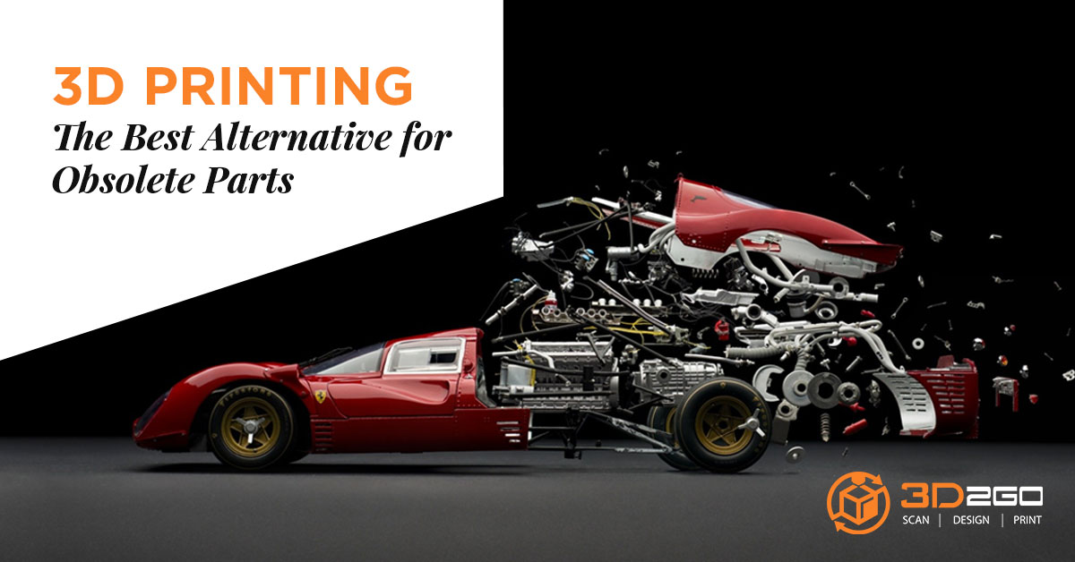 3D Printing The Best Alternative for Obsolete Parts