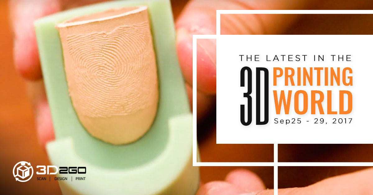 This Week In The 3d Printing World Lifelike Biometric Fingerprint Models Humanoid Robot Binary Star System Explosion And More 3d2go Philippines 3d Printing Services