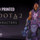 3D Printed DOTA Characters