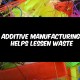 Additive Manufacturing Helps Lessen Waste