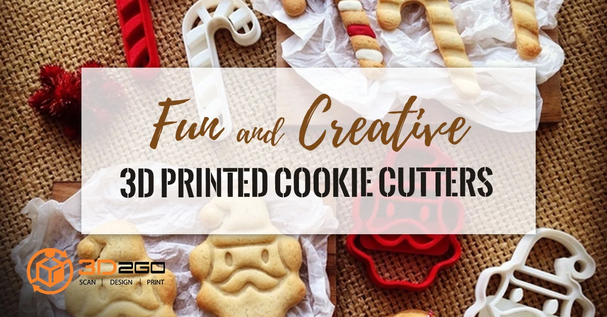 Fun And Creative 3D Printed Cookie Cutters