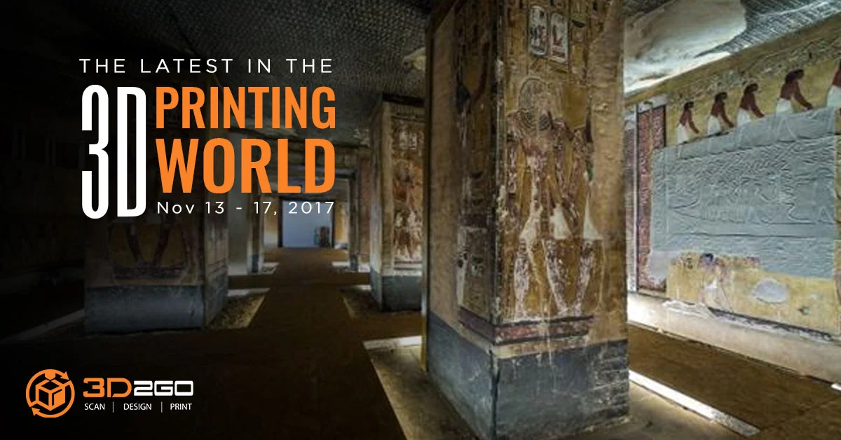 The Latest in 3D Printing World November 13 17