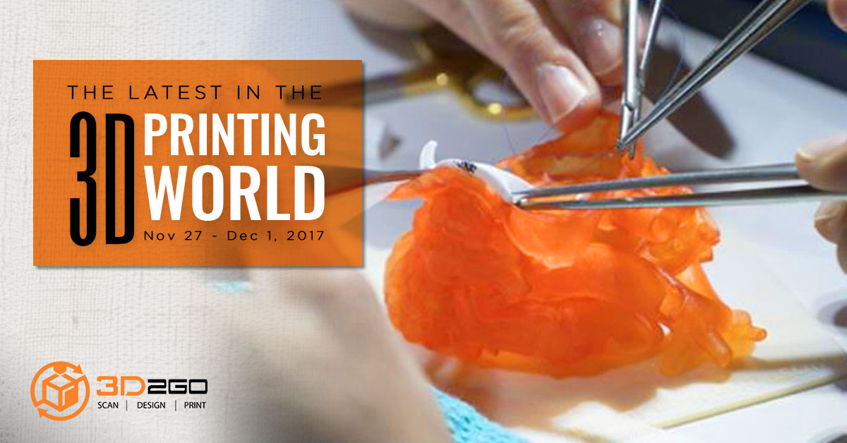 The Latest in 3D Printing World November 27 Dec 1