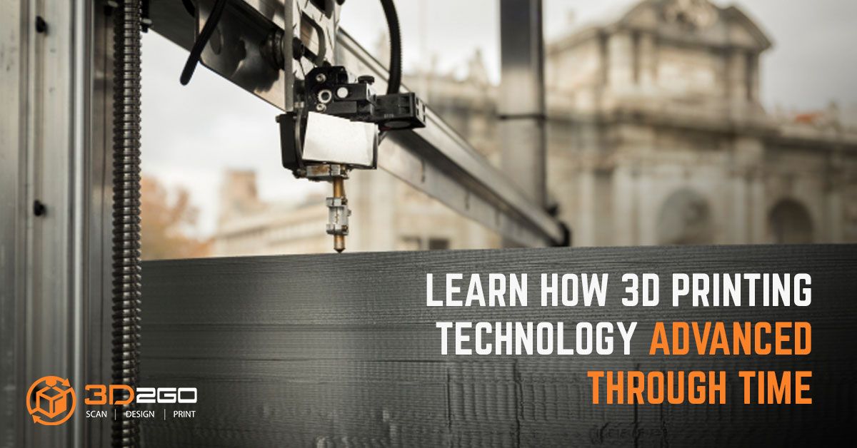Learn How 3D Printing Technology Advanced Through Time