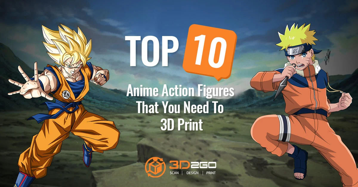 Top 10 Anime Action Figures That You Need To 3D Print 3 Top 10 Anime Action Figures That You Need To 3D Print