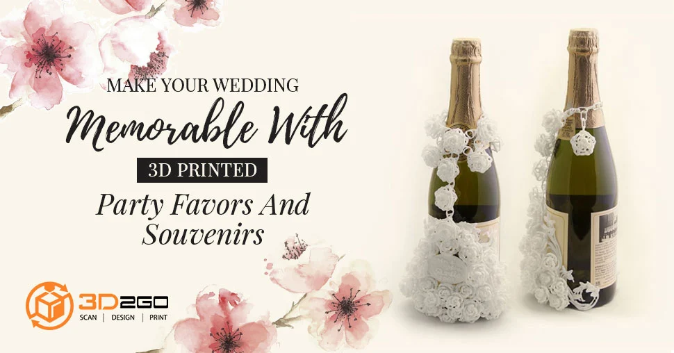 Unique Wedding Favors & Souvenirs 4 3D Printed Souvenirs