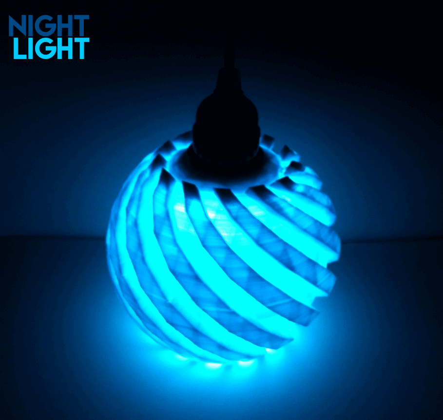 3D printed lamp