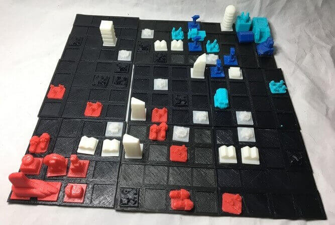 3D printed board game