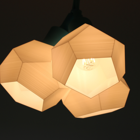 3D printed Geometrical Lamp