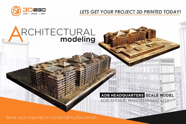 3D Print Your Architectural Scale Models - 3D2GO Philippines | 3D