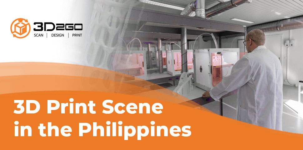 a blog banner by 3D2GO about the 3D print scene in the Philippines