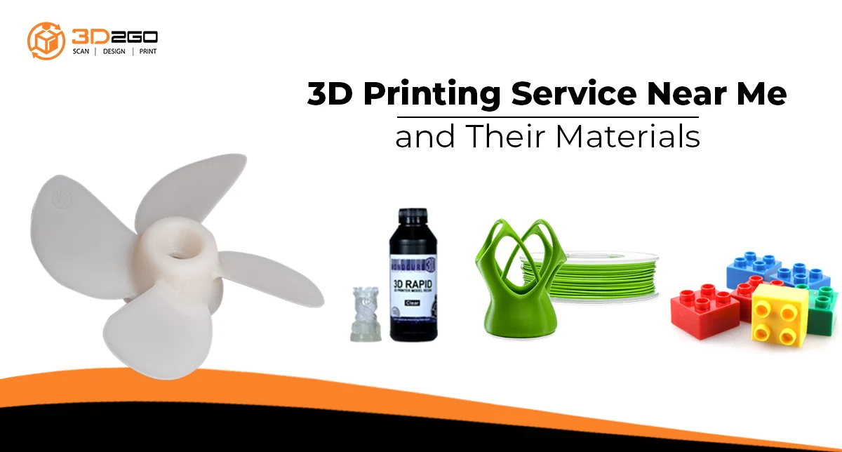 3D Printing Service Near Me and Their Materials