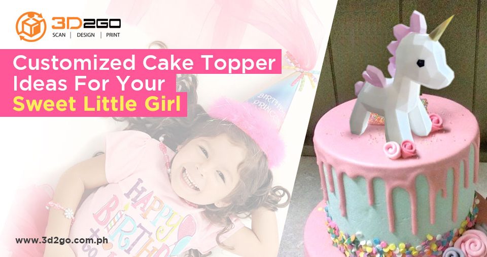 Customized Cake Topper Ideas For Your Sweet Little Girl