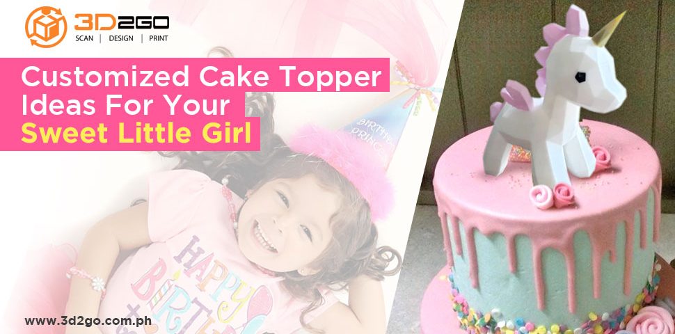 Customized Cake Topper Ideas For Your Sweet Little Girl