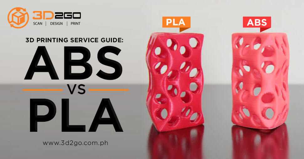Frank Worthley indlæg civile 3D Printing Service Guide: ABS vs. PLA Filaments - 3D2GO Philippines | 3D  Printing Services