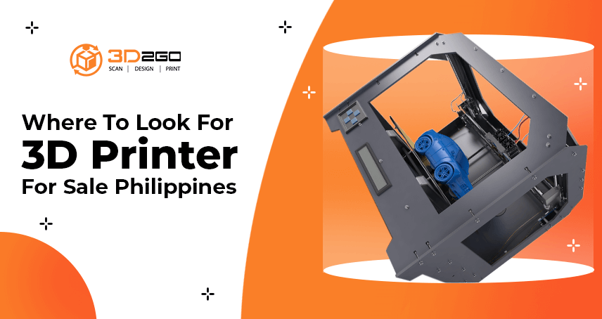 A blog banner by 3D2GO about Where To Look For 3D Printer For Sale Philippines
