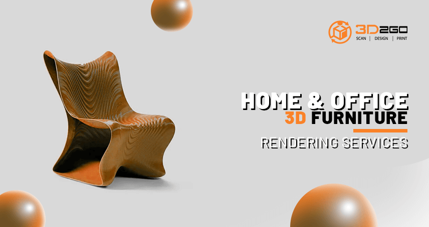 Home & Office 3D Furniture Rendering Services