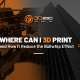 A blog banner by 3D2GO Philippines titled Where Can I 3D Print and How It Reduce the Bullwhip Effect