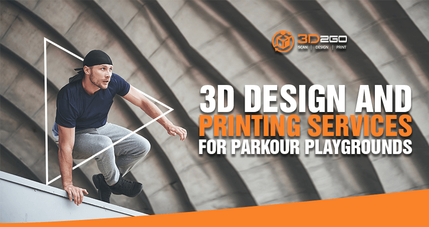 3D Design And Printing Services For Parkour Playgrounds