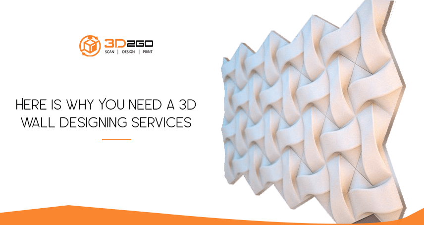 Blog banner for Here is Why You Need a 3D wall Designing Services by 3D2Go