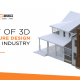 A blog banner by 3D2GO Philippines titled Impact Of 3D Architecture Design In The AEC Industry
