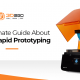 A blog banner by 3D2GO Philippines titled Your Ultimate Guide About SLA 3D Rapid Prototyping