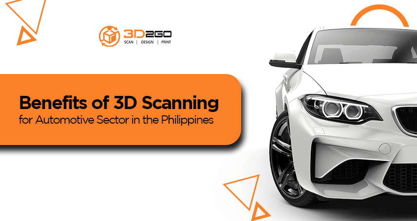 car in blog banner for phone scanning a car in Benefits of 3D Scanning for Automotive Sector in the Philippines