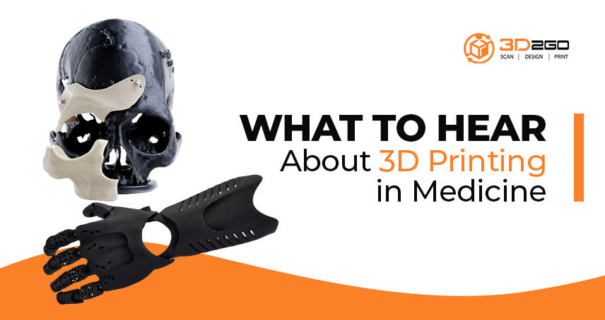 blog banner for What To Hear About 3D Printing in Medicine