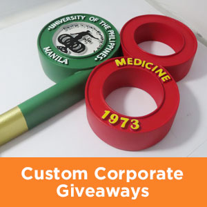 custom corporate giveaways 3d