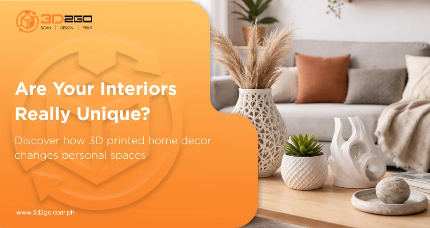 3d printed home decor​