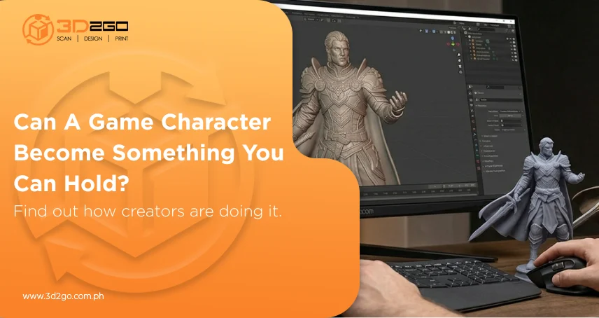 From Game Character Models to Custom Figurines: Bringing Digital Characters into the Real World 4 game character models
