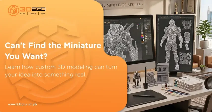 3d modelling miniature