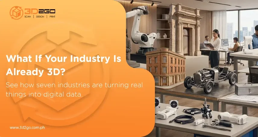 types of industry that may use 3d scanning