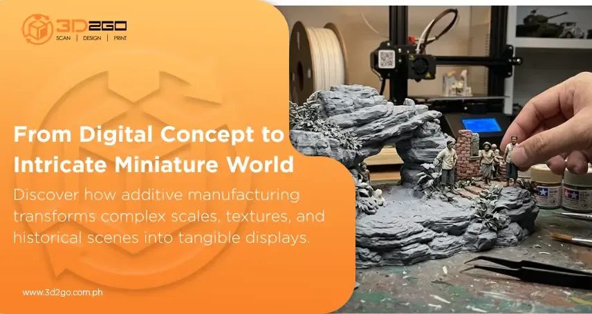 3d printed diorama Philippines