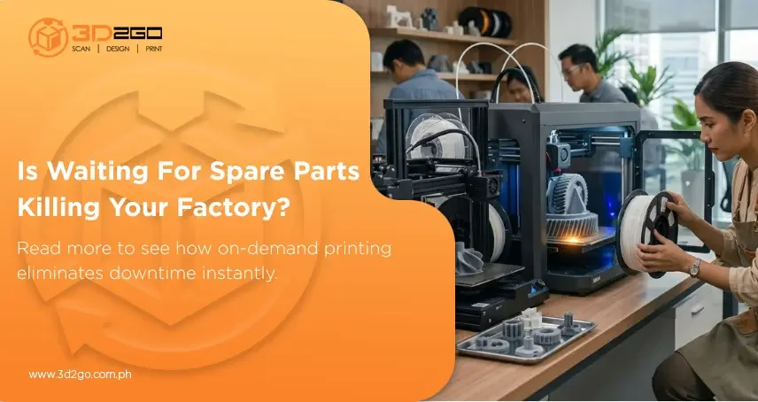 3d printing of machine parts