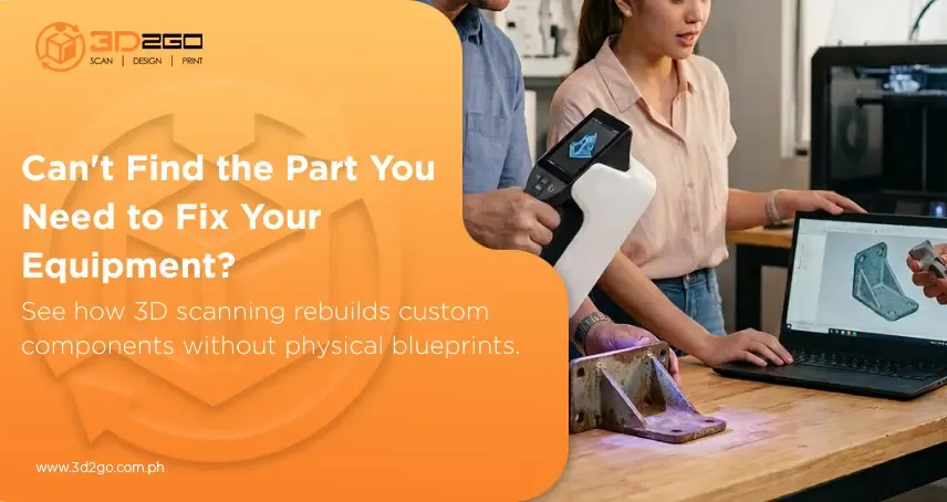 3d scanning spare parts