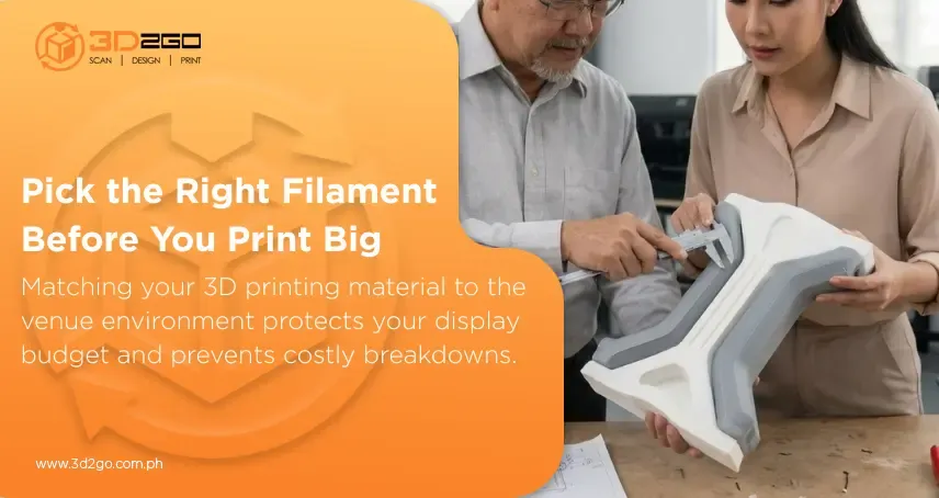 3D printing materials for displays