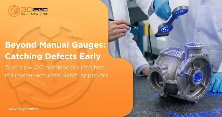 3D scanning for quality inspection