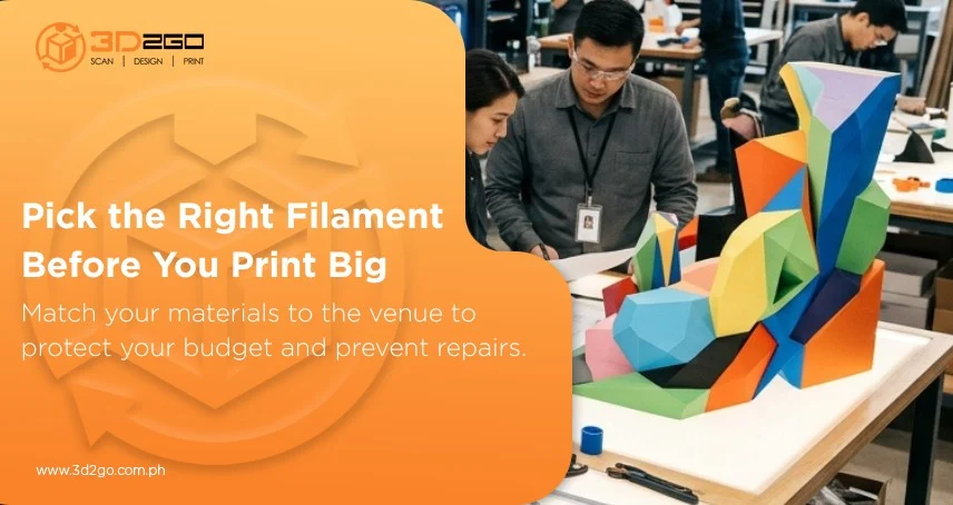 custom 3D printed displays