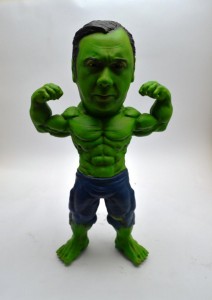 Custom Incredible Hulk bobblehead